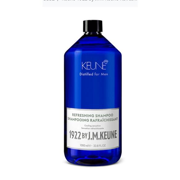 Keune 1922 By J.M. Keune Refreshing Shampoo 33.8 fl.oz - Picture 1 of 1